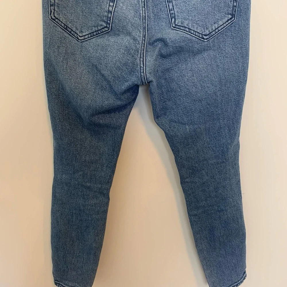Cello Distressed Skinny Jeans Size 3/26 Blue Zip Button Closure Casual Cotton - Picture 10 of 15